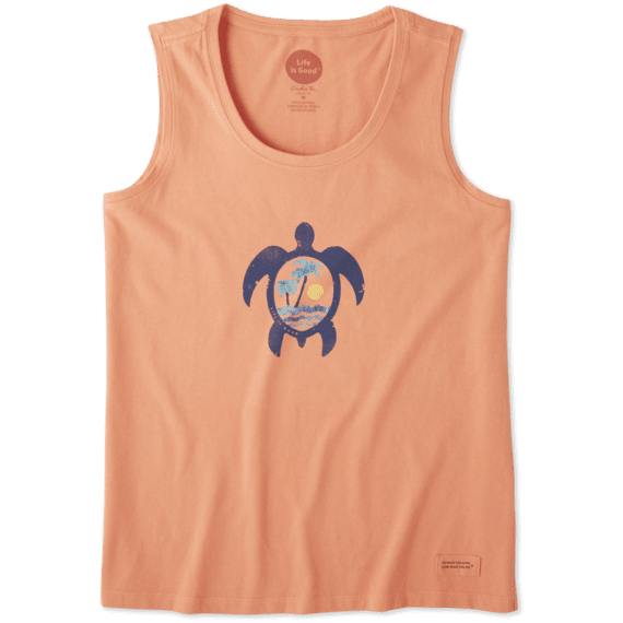 Women's Paradise Turtle Crusher Scoop Tank Women's Paradise Turtle Crusher Scoop Tank