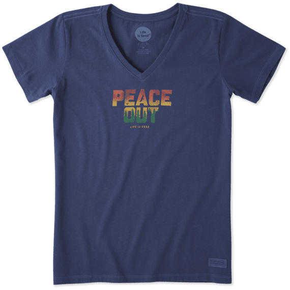 Women's Peace Out Crusher Vee Women's Peace Out Crusher Vee
