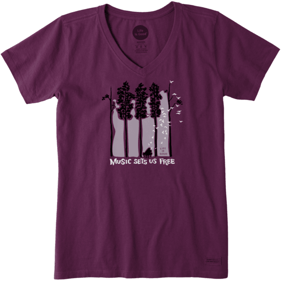 Women's Piano Trees Crusher Vee Women's Piano Trees Crusher Vee