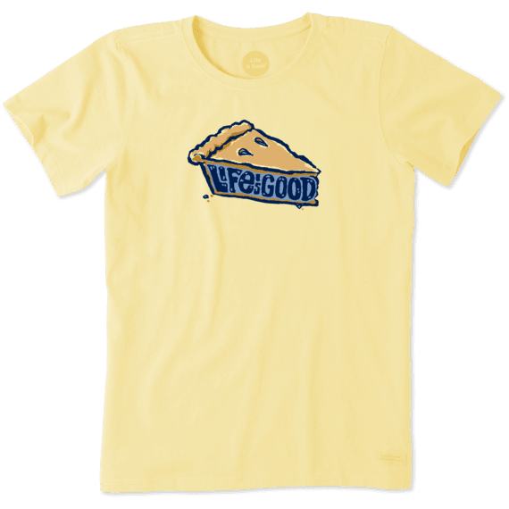 Women's Pie Is Good Crusher Tee Women's Pie Is Good Crusher Tee