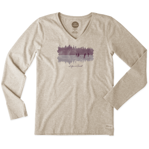 Women's Pond Hockey Long Sleeve Crusher Vee Women's Pond Hockey Long Sleeve Crusher Vee