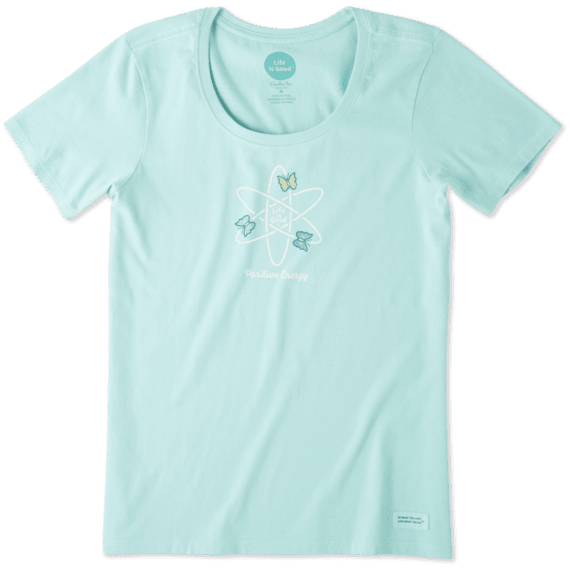 Women's Positive Energy Butterflies Crusher Scoop Tee Women's Positive Energy Butterflies Crusher Scoop Tee