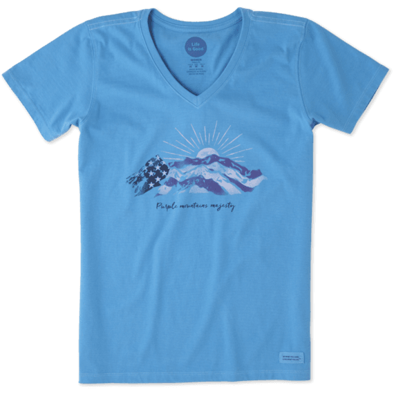 Women's Purple Mountains Crusher Vee Women's Purple Mountains Crusher Vee