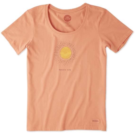 Women's Radiate Love Sun Crusher Scoop Tee Women's Radiate Love Sun Crusher Scoop Tee