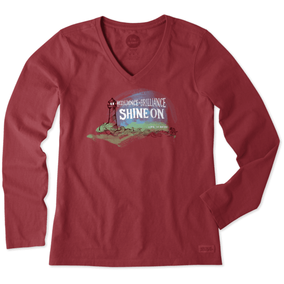 Women's Resilience Lighthouse Long Sleeve Crusher Vee Women's Resilience Lighthouse Long Sleeve Crusher Vee
