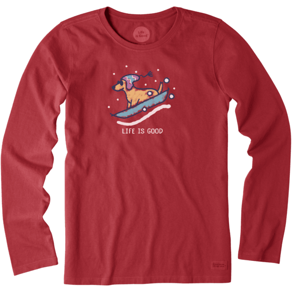 Women's Rocket Sled Crusher Long Sleeve Tee Women's Rocket Sled Crusher Long Sleeve Tee