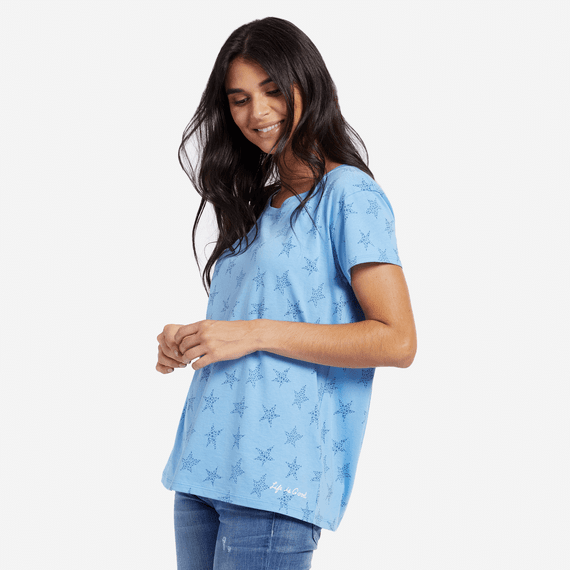 Women's Shooting Stars Breezy Tee Women's Shooting Stars Breezy Tee