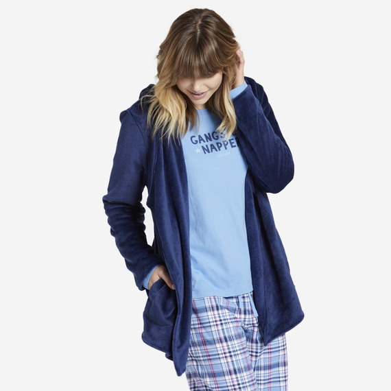 Women's Sleepy Hoodie Cozy Open Sleep Hoodie Women's Sleepy Hoodie Cozy Open Sleep Hoodie