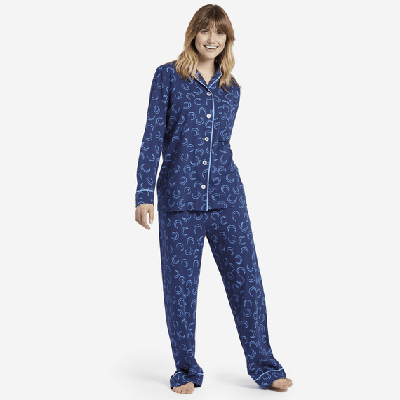 Women's Sleepy Moon Toss Sleep Set Women's Sleepy Moon Toss Sleep Set