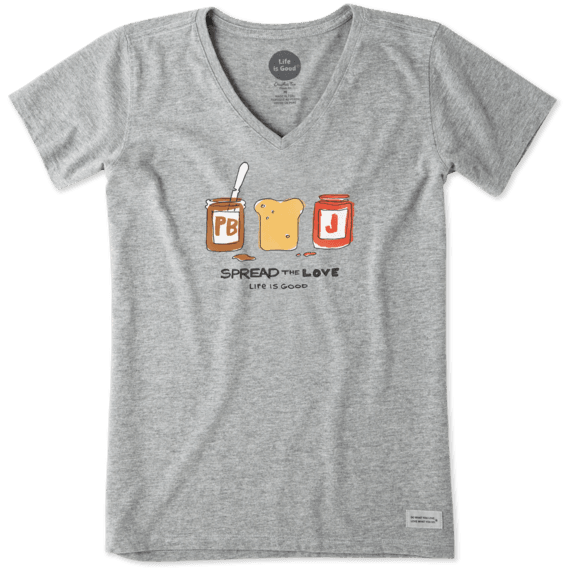 Women's Spread The Love Crusher Vee Women's Spread The Love Crusher Vee
