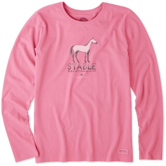 Women's Stable Relationship Long Sleeve Crusher Tee Women's Stable Relationship Long Sleeve Crusher Tee