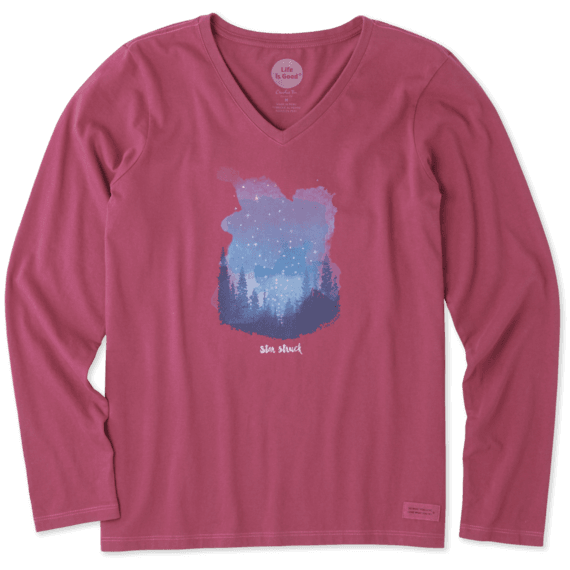 Women's Star Struck Long Sleeve Crusher Vee Women's Star Struck Long Sleeve Crusher Vee