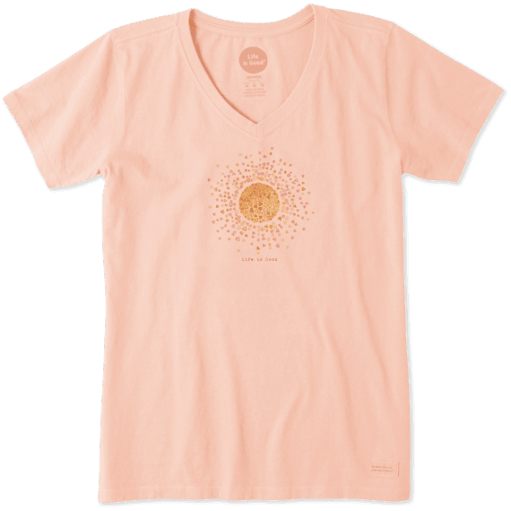 Women's Sun Hearts Crusher Vee Women's Sun Hearts Crusher Vee