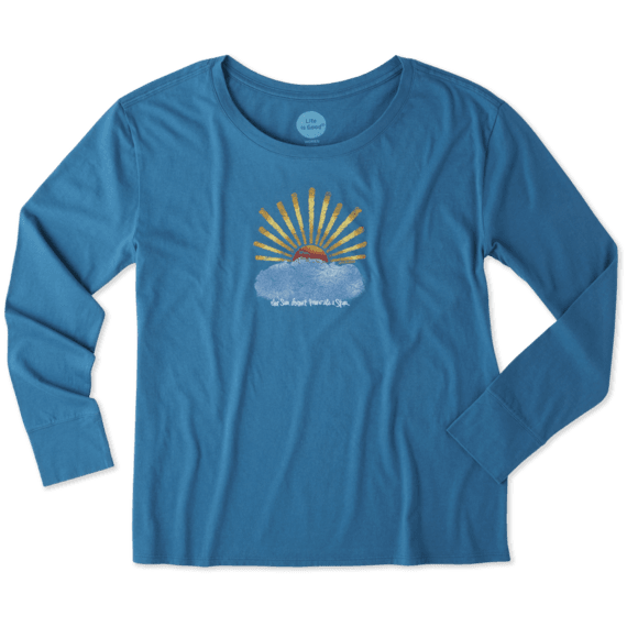 Women's Sun Star Long Sleeve Breezy Tee Women's Sun Star Long Sleeve Breezy Tee