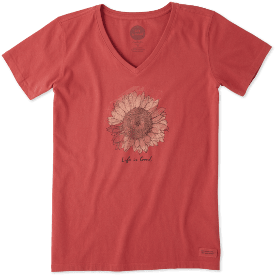 Women's Sunflower Crusher Vee Women's Sunflower Crusher Vee