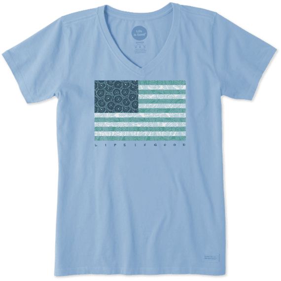 Women's Sunflower Flag Crusher Vee Women's Sunflower Flag Crusher Vee