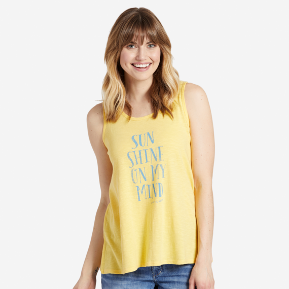 Women's Sunshine On My Mind Breezy Tank Women's Sunshine On My Mind Breezy Tank