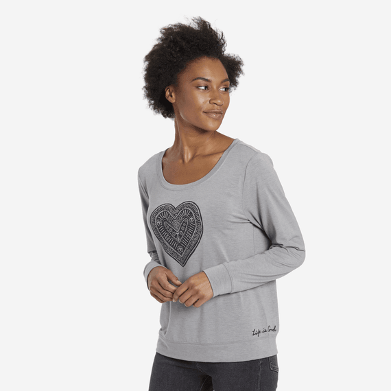 Women's Supreme Heart LIG Supreme Scoop Pullover Women's Supreme Heart LIG Supreme Scoop Pullover