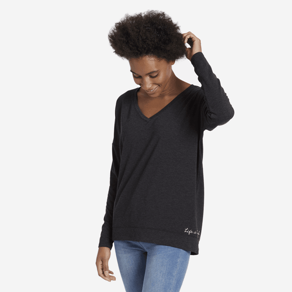 Women's Supreme Wide Vee Pullover Women's Supreme Wide Vee Pullover