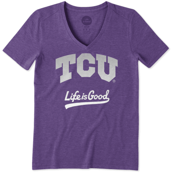 Women's TCU Horned Frogs Gradient Tailwhip Cool Vee Women's TCU Horned Frogs Gradient Tailwhip Cool Vee