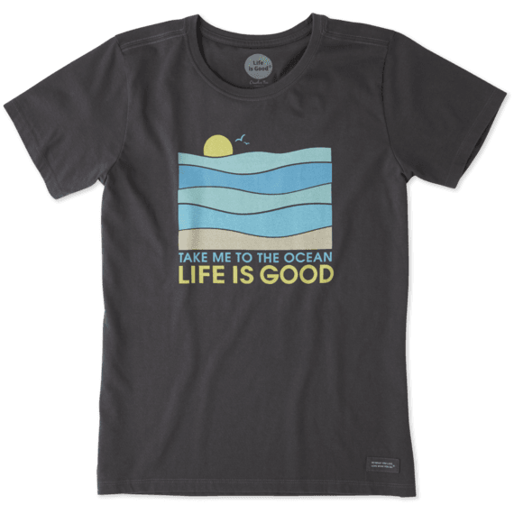 Women's Take Me To The Ocean Crusher Tee Women's Take Me To The Ocean Crusher Tee