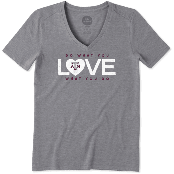 Women's Texas A&M Do What You Love Cool Vee Women's Texas A&M Do What You Love Cool Vee