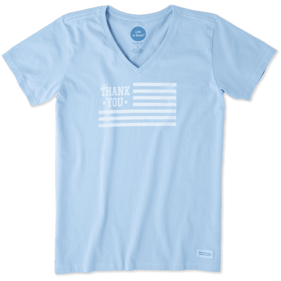 Women's Thank You Veterans Crusher Vee Women's Thank You Veterans Crusher Vee