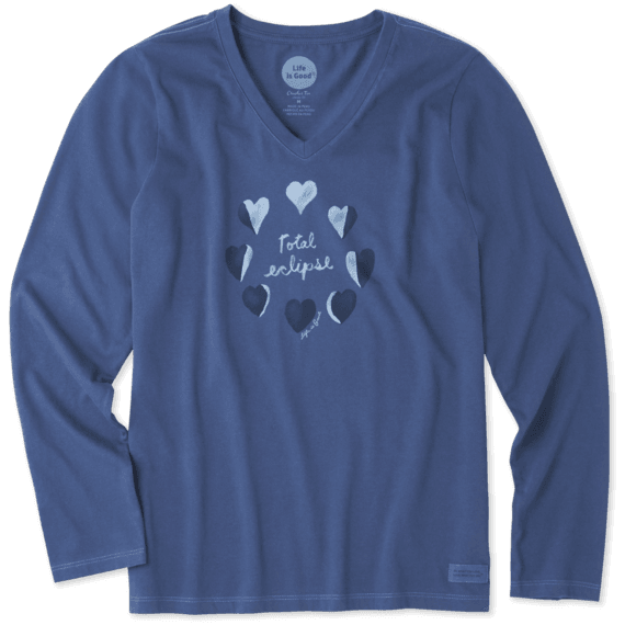 Women's Total Eclipse Long Sleeve Crusher Vee Women's Total Eclipse Long Sleeve Crusher Vee