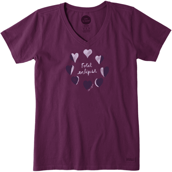 Women's Total Eclipse of the Heart Crusher Vee Women's Total Eclipse of the Heart Crusher Vee