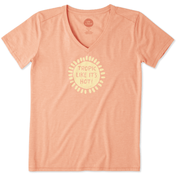 Women's Tropic Like Its Hot Cool Vee Women's Tropic Like Its Hot Cool Vee