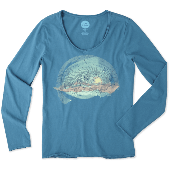 Women's Truck Flow Long Sleeve Smooth Tee Women's Truck Flow Long Sleeve Smooth Tee