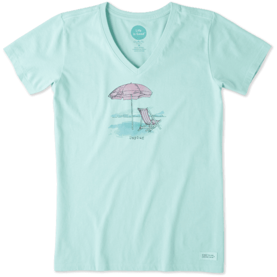 Women's Unplug Beach Umbrella Crusher Vee Women's Unplug Beach Umbrella Crusher Vee