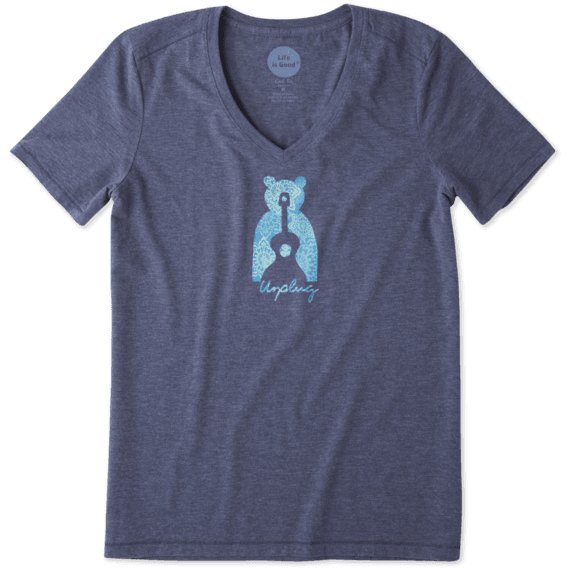 Women's Unplug Bear Cool Vee Women's Unplug Bear Cool Vee
