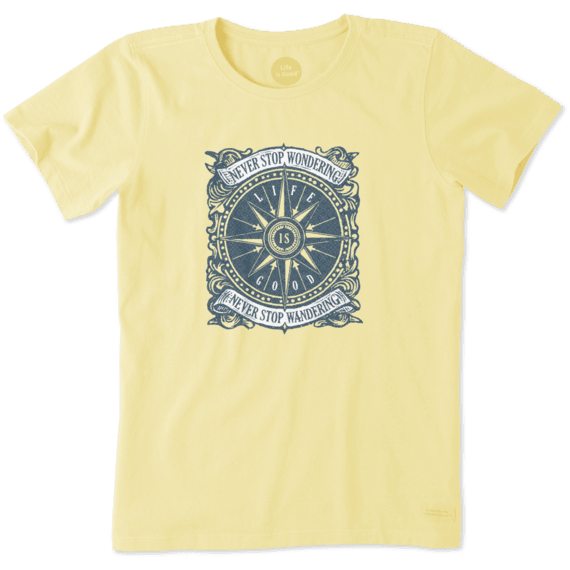 Women's Wander Compass Crusher Tee Women's Wander Compass Crusher Tee