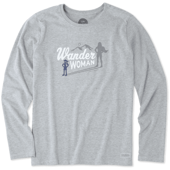 Women's Wander Woman Hike Long Sleeve Crusher Tee Women's Wander Woman Hike Long Sleeve Crusher Tee