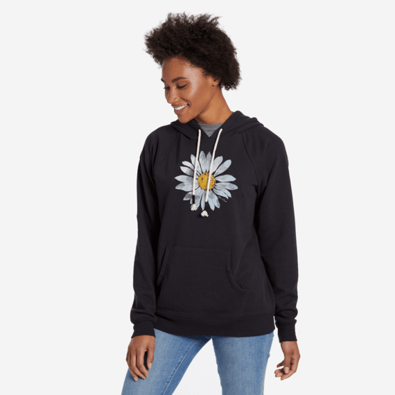 Women's Watercolor Daisy Simply True Hoodie Women's Watercolor Daisy Simply True Hoodie