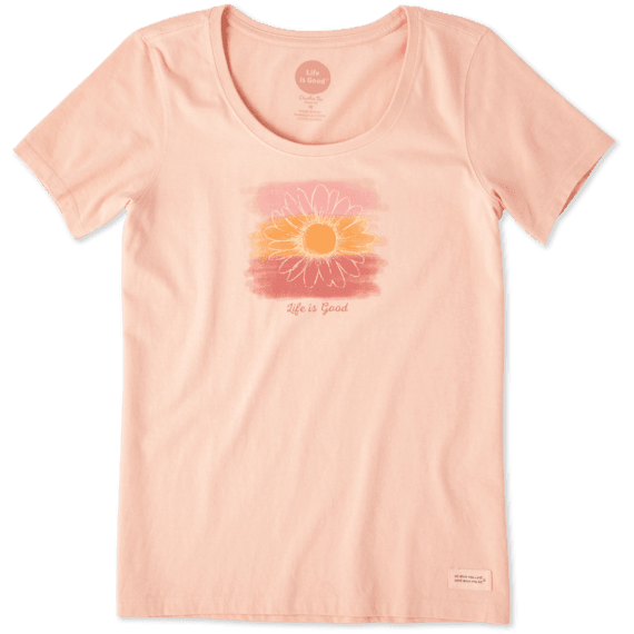 Women's Watercolor Swash Daisy Crusher Scoop Women's Watercolor Swash Daisy Crusher Scoop