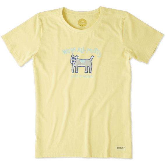 Women's We're All Mutts Crusher Tee Women's We're All Mutts Crusher Tee