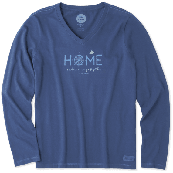 Women's Wherever We Go Together Long Sleeve Crusher Vee Women's Wherever We Go Together Long Sleeve Crusher Vee