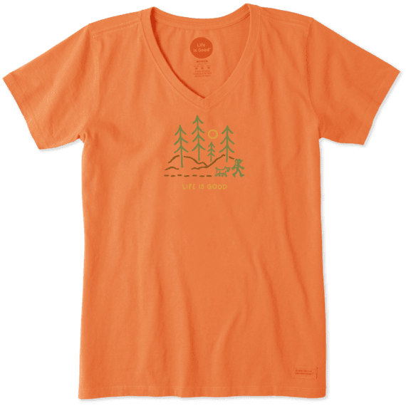 Women's Wooded Vista Crusher Vee Women's Wooded Vista Crusher Vee